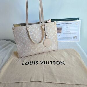 Louis Vuitton OnTheGo MM Limited Edition Spring In The City 2022 Empreinte